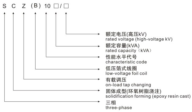 SCZB10有載調(diào)壓樹脂絕緣干式變壓器